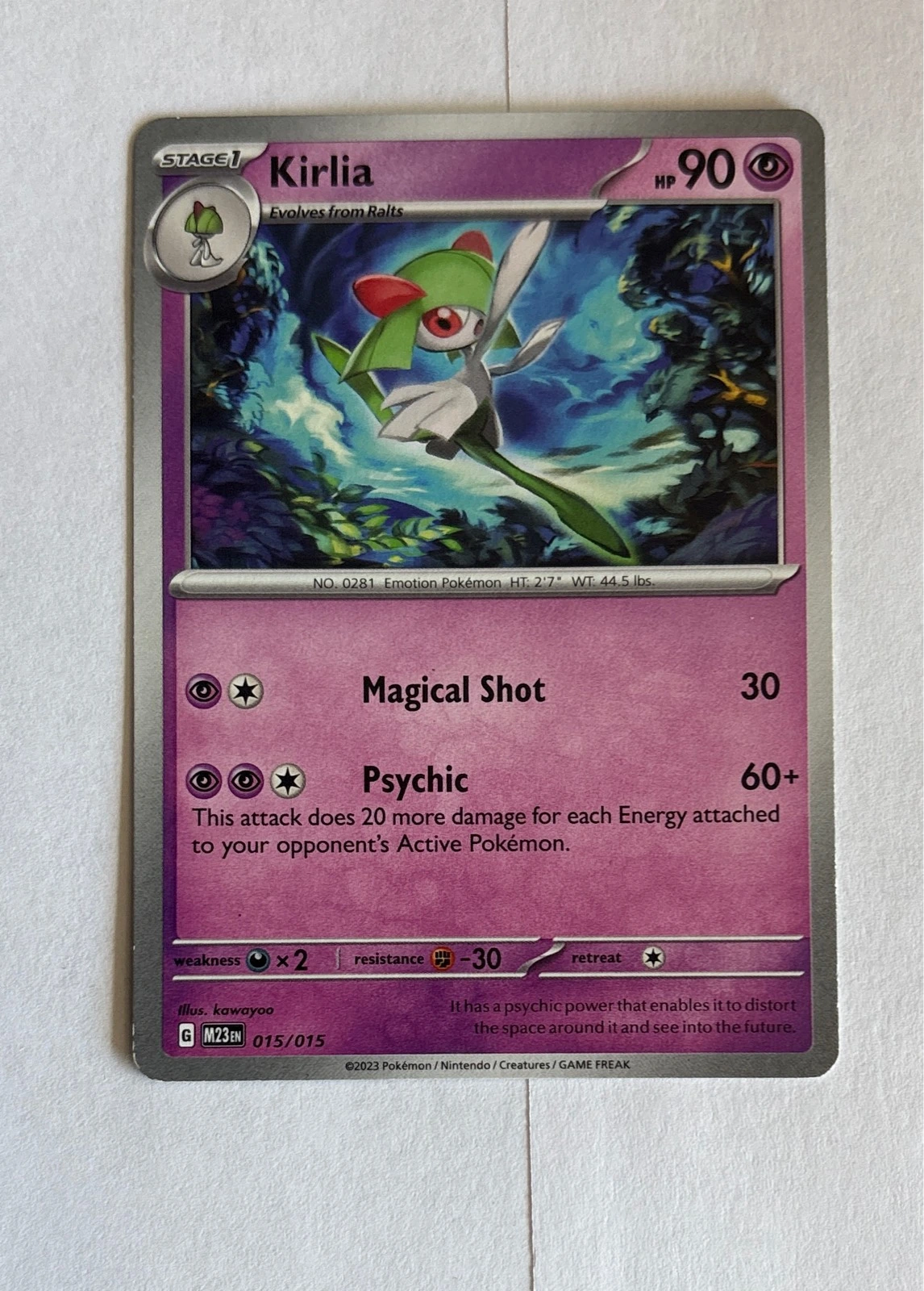 Kirlia - Pokémon Trading Card Game Classic #015/015