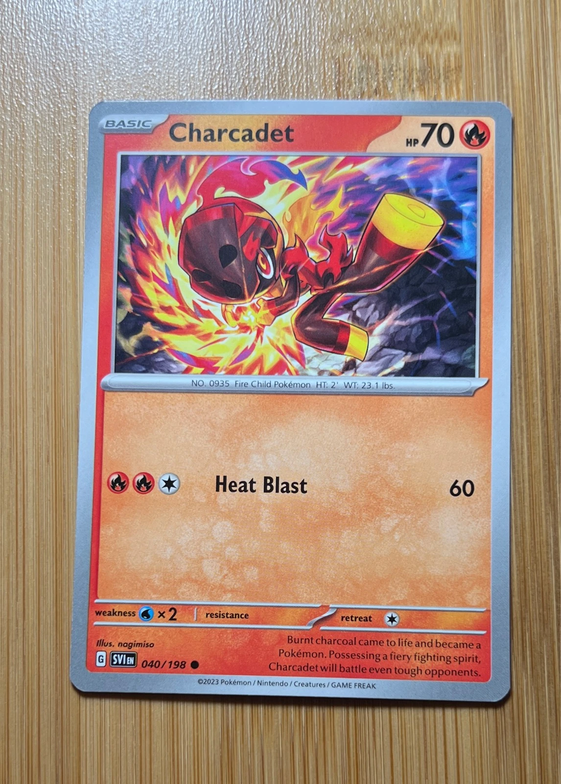 Charcadet - Scarlet & Violet #040/198