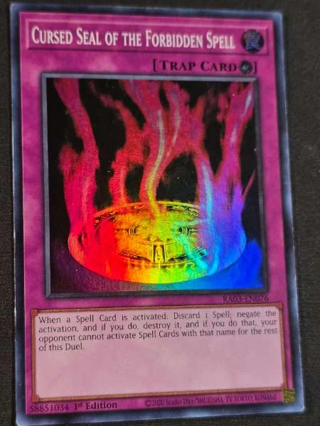 Cursed Seal of the Forbidden Spell - Rarity Collection 25th Anniversary Edition #RA03-ENU76