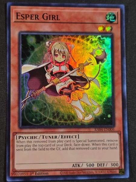 Esper Girl - Rarity Collection 25th Anniversary Edition #RA04-EN006