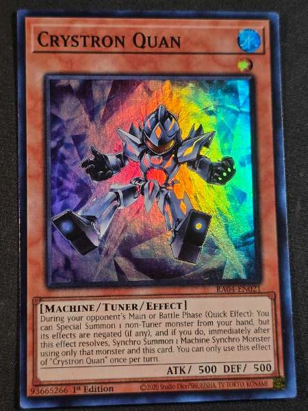 Crystron Quan - 25th Anniversary Rarity Collection #RA04-EN021