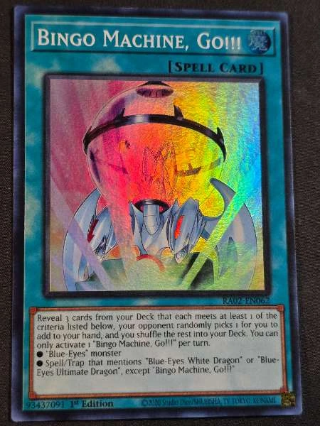 Bingo Machine, Go!!! - Rarity Collection 25th Anniversary Edition #RA02-EN062