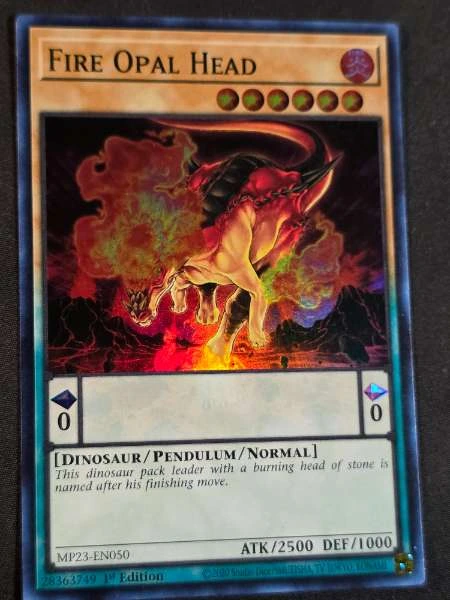 Fire Opal Head - 2023 Tin: Dueling Heroes Mega Pack #MP23-EN050