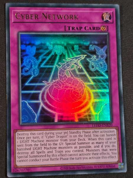Cyber Network - Legendary Dragon Decks #LEDD-ENB20