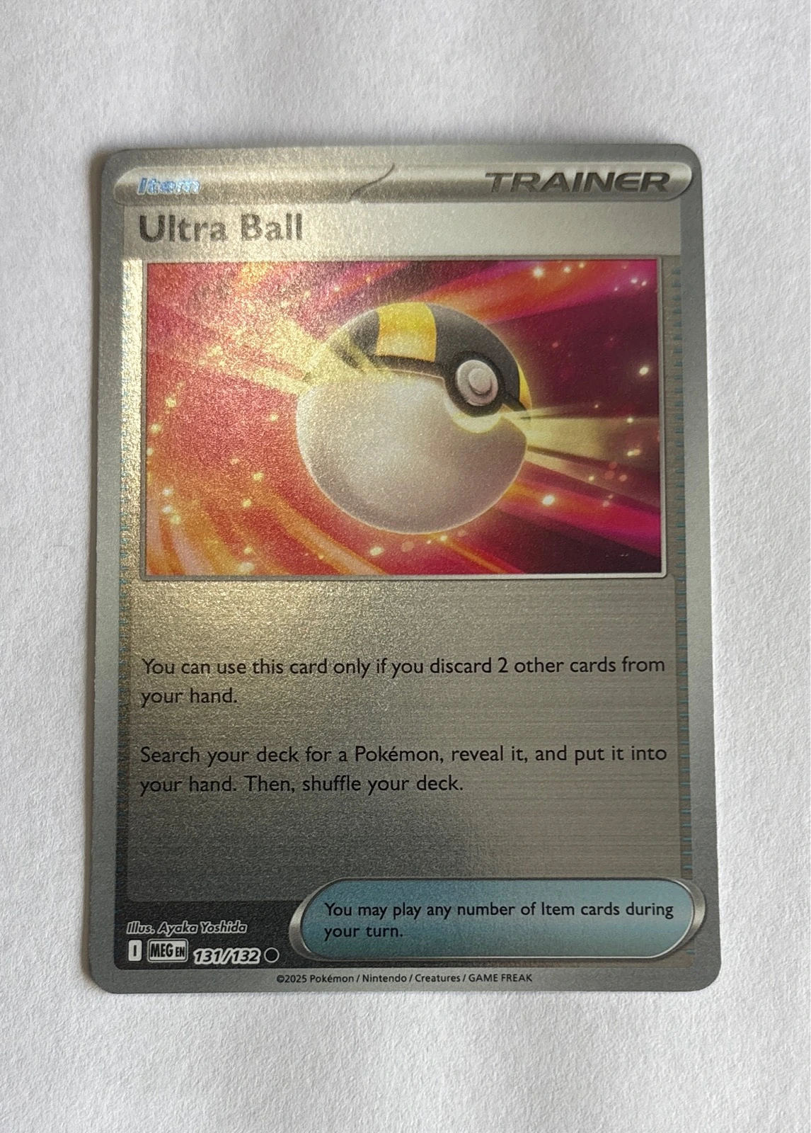 Ultra Ball - Pokémon TCG: Scarlet & Violet—Prismatic Evolutions #131/132