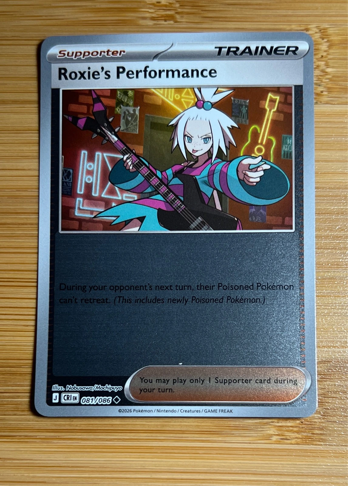 Roxie's Performance - Pokémon Chaos Rising #081/086