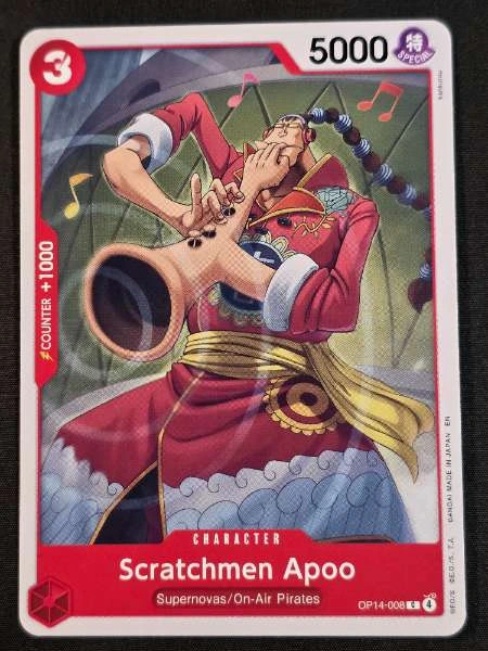 Scratchmen Apoo - The Azure Sea's Seven #OP14-008