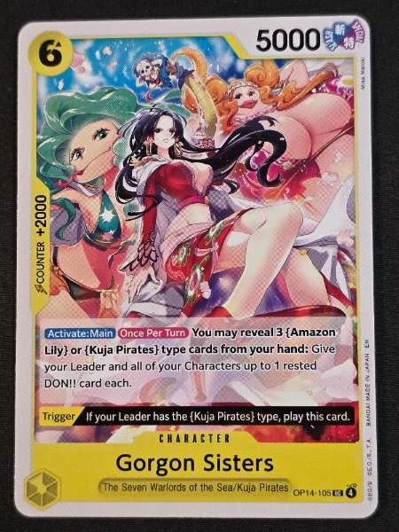 Gorgon Sisters - The Azure Sea's Seven #OP14-105