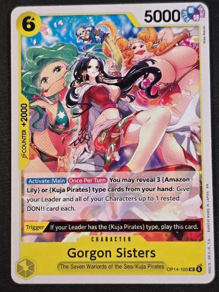 Gorgon Sisters - The Azure Sea's Seven #OP14-105