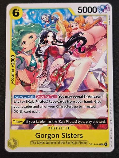 Gorgon Sisters - The Azure Sea's Seven #OP14-105