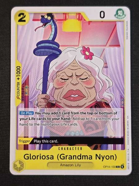 Gloriosa (Grandma Nyon) - The Azure Sea's Seven #OP14-103