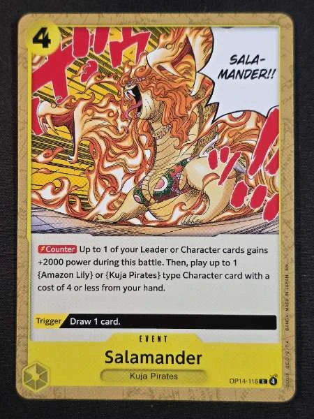 Salamander - The Azure Sea's Seven #OP14-116