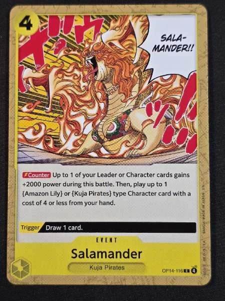 Salamander - The Azure Sea's Seven #OP14-116