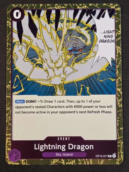 Lightning Dragon - Adventure on Kami's Island #OP15-077