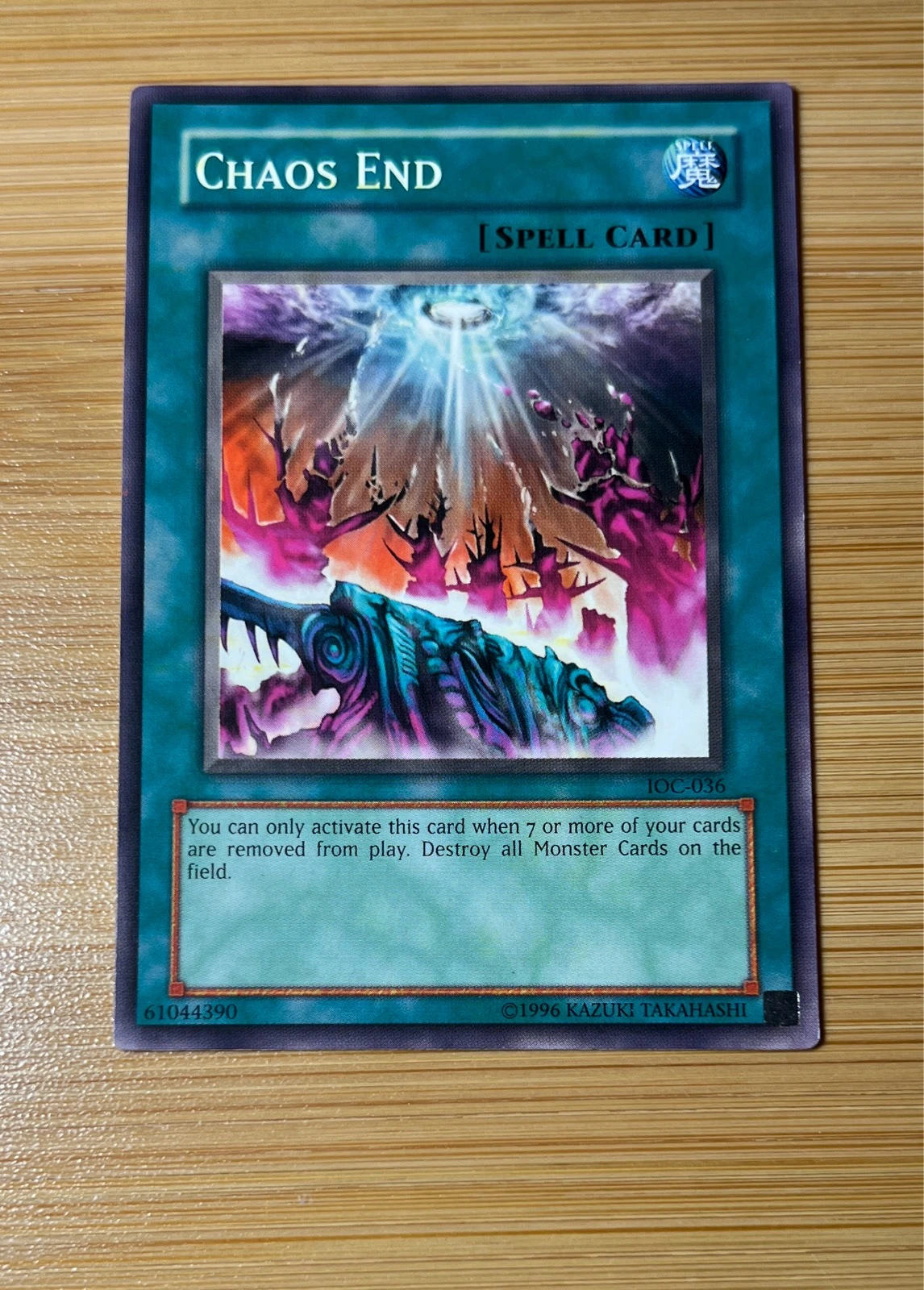 Chaos End - Invasion of Chaos #IOC-036