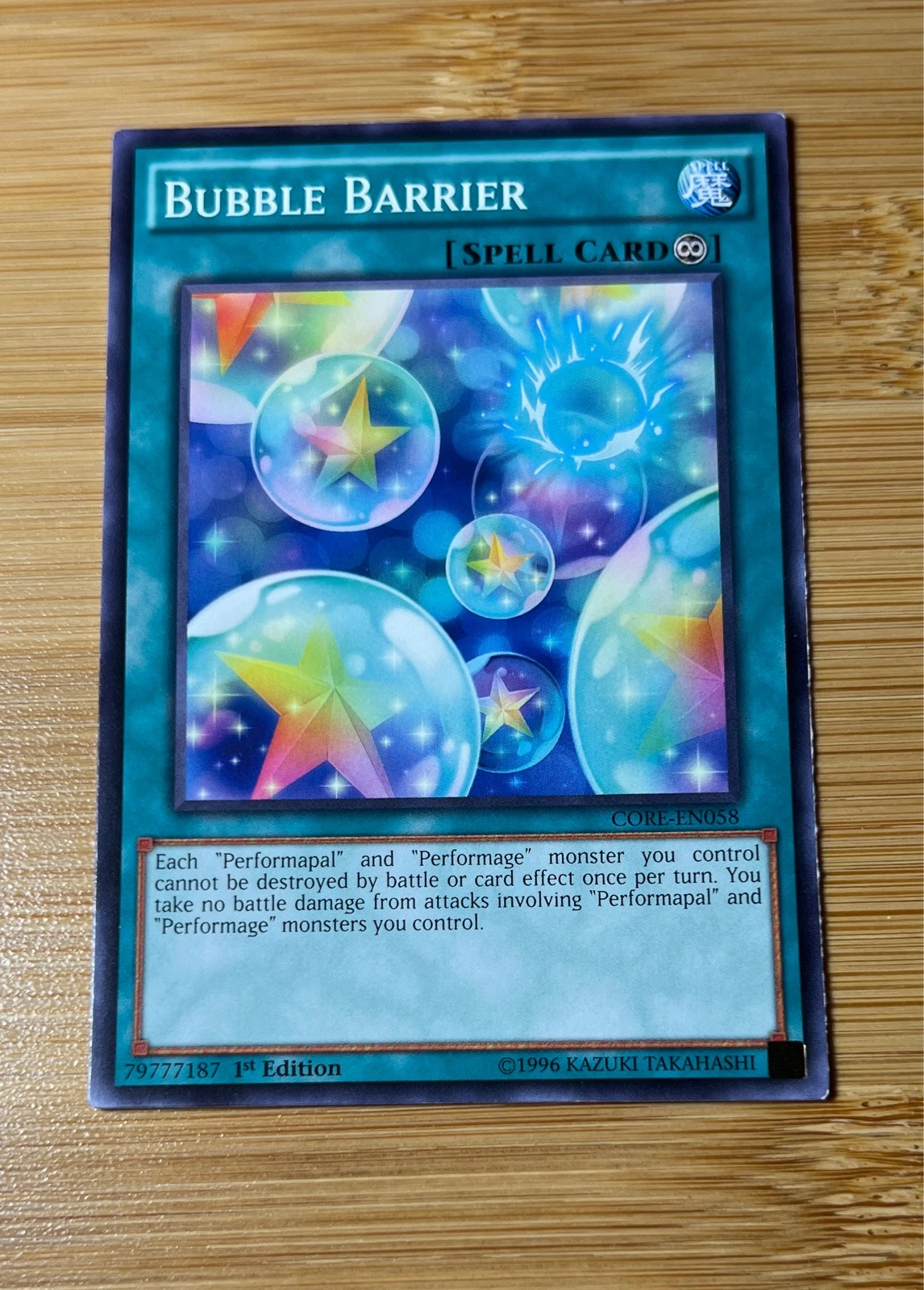 Bubble Barrier - Clash of Rebellions #CORE-EN058