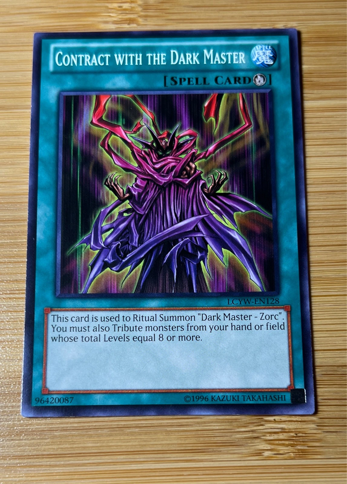 Contract with the Dark Master - Legendary Collection 4: Joey's World #LCYW-EN128