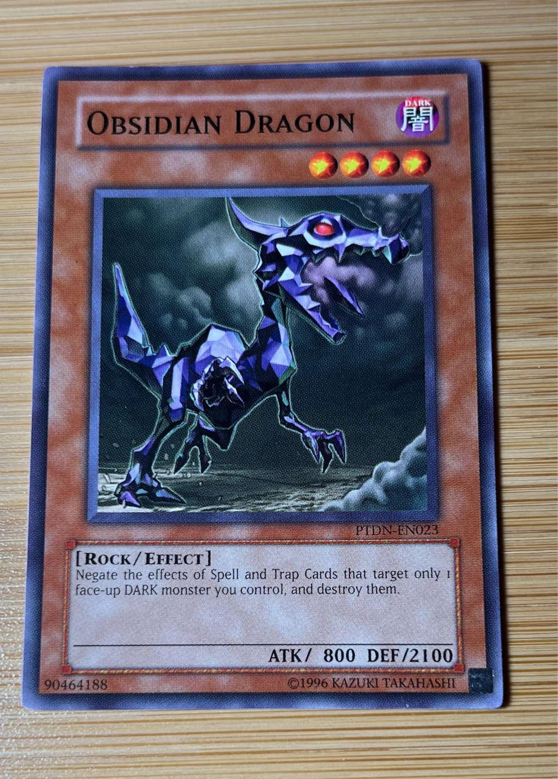 Obsidian Dragon - Phantom Darkness #PTDN-EN023