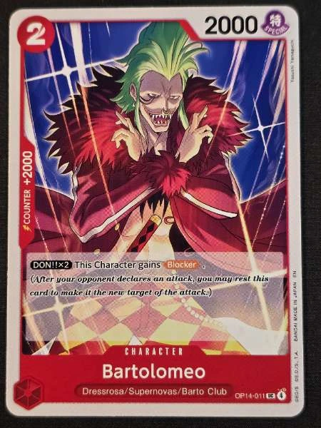 Bartolomeo - The Azure Sea's Seven #OP14-011