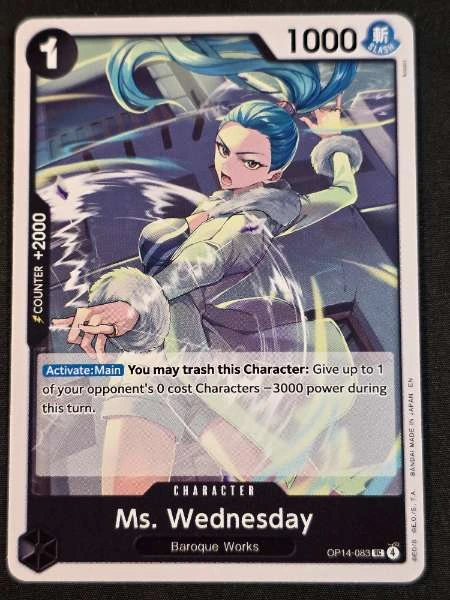Ms. Wednesday - The Azure Sea's Seven #OP14-083