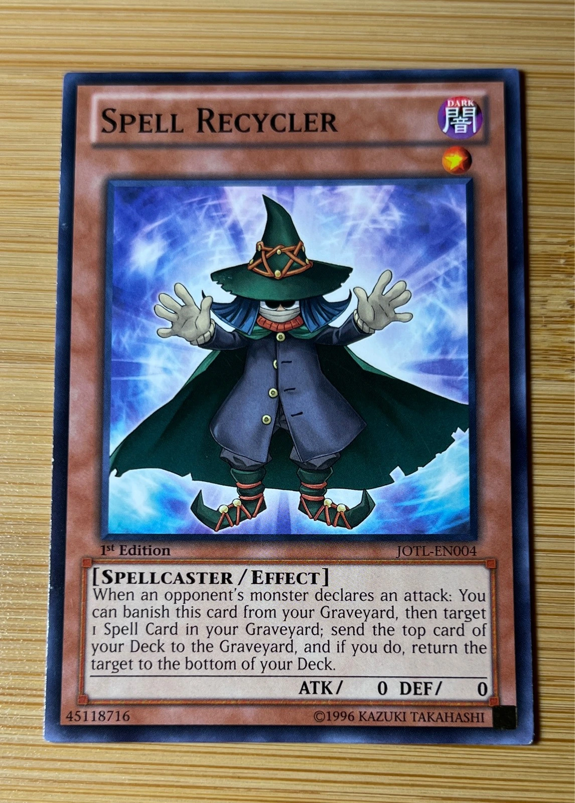 Spell Recycler - Judgment of the Light #JOTL-EN004