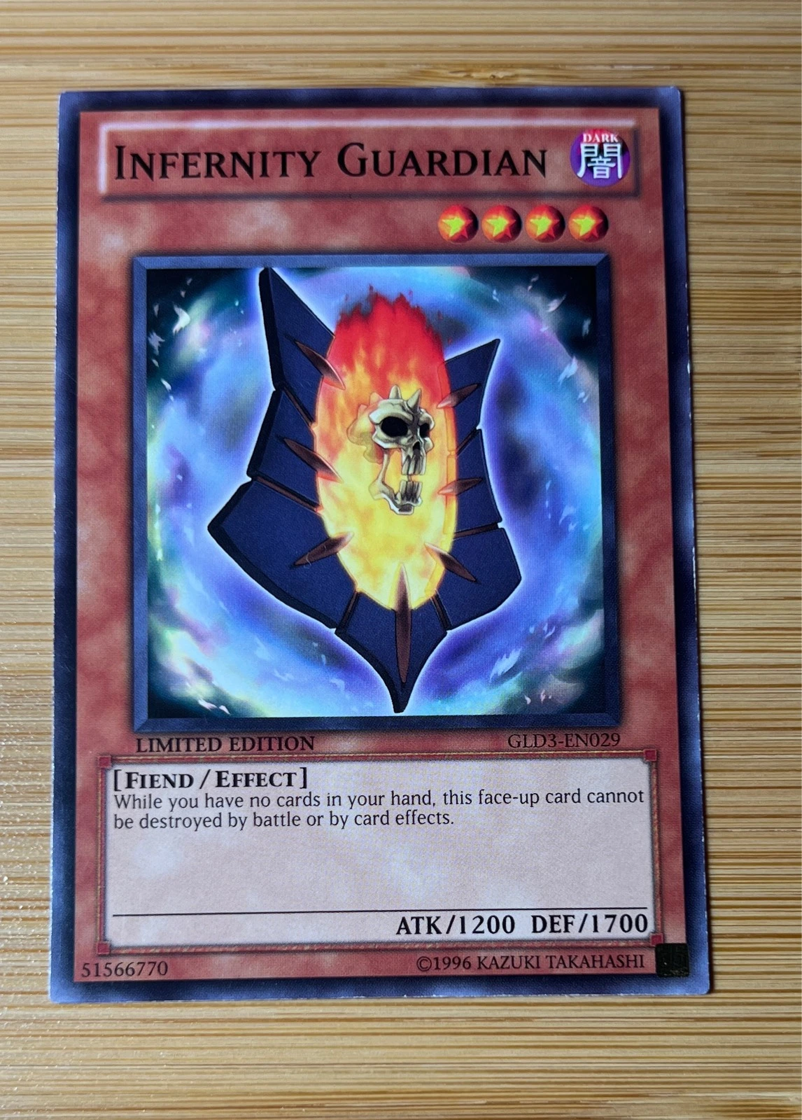 Infernity Guardian - Gold Series 3: Haunted Mine #GLD3-EN029