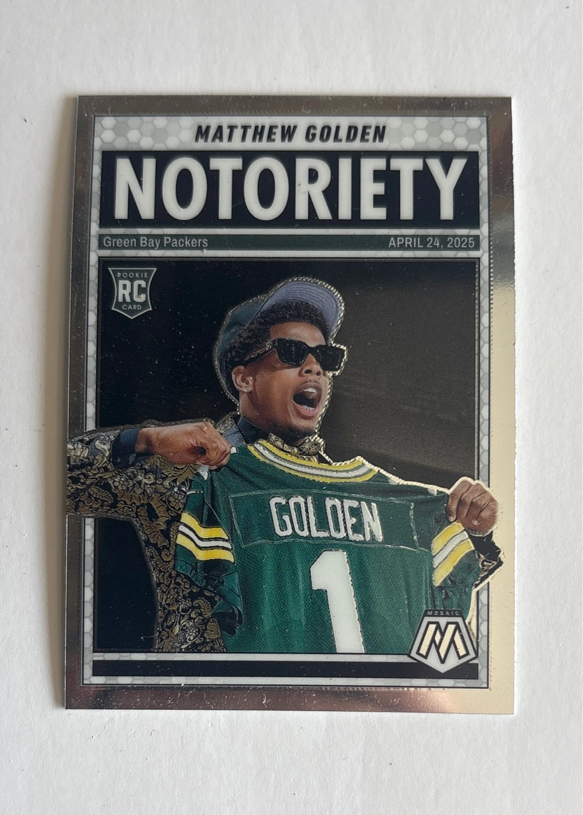 Matthew Golden Notoriety - 2025 Panini Mosaic #N-1