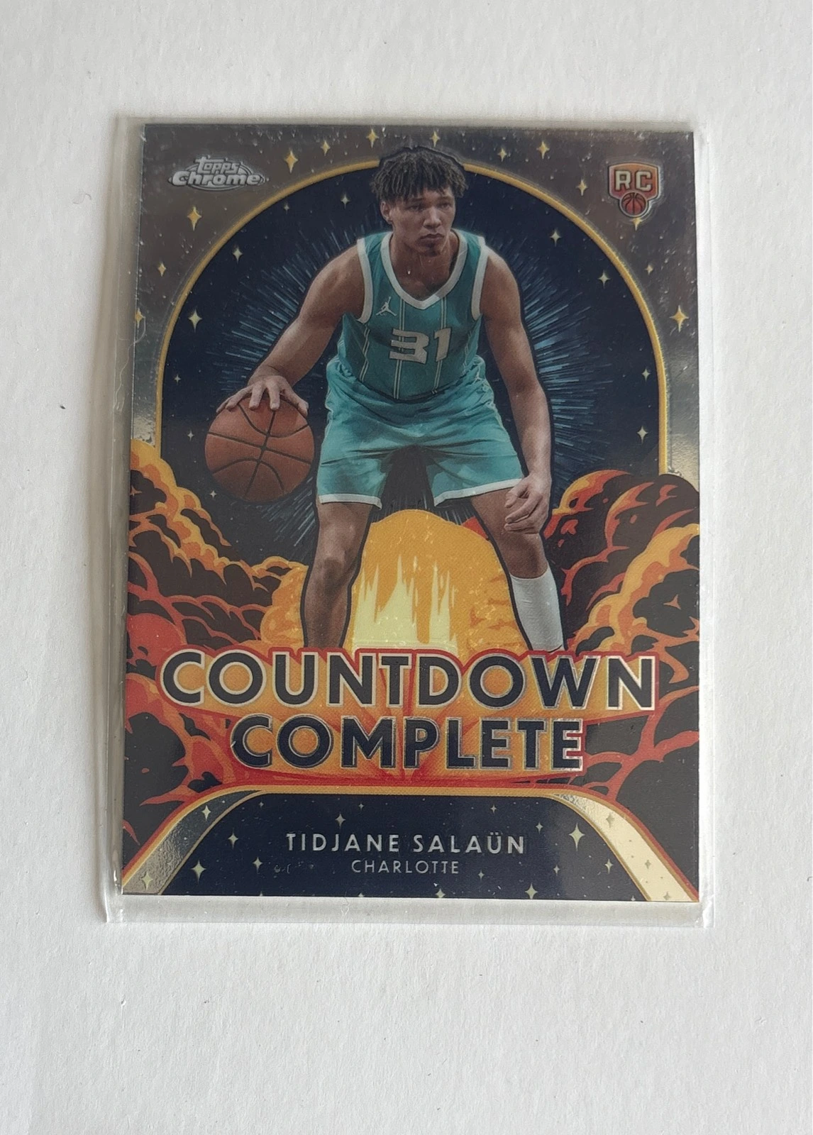 Tidjane Salaün Countdown Complete - 2024-25 Topps Chrome #CC-17