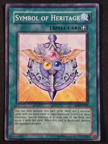 Symbol of Heritage - Shadow of Infinity #SOI-EN043