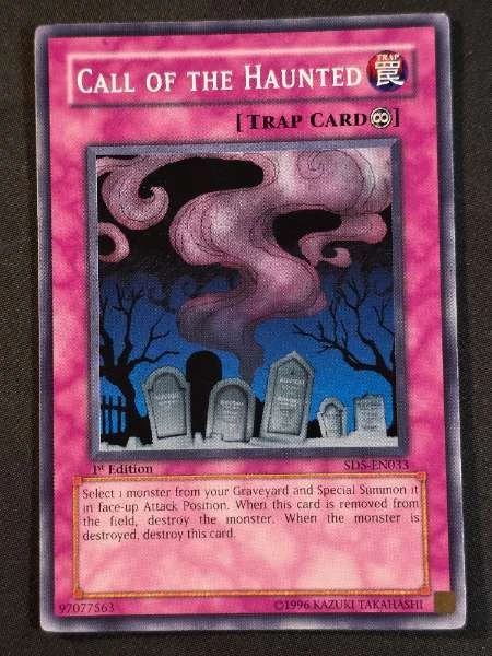 Call of the Haunted - Legendary Collection 4: Joey's World, Maze of Millennia, Spellcaster's Judgment, Structure Deck: Saga of Blue-Eyes White Dragon, Wing Raiders #SDS-EN033