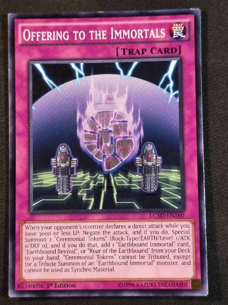 Offering to the Immortals - Legendary Collection 5D's #LC5D-EN160