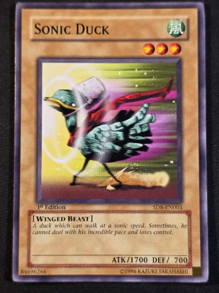 Sonic Duck - Structure Deck: Lord of the Storm #SD8-EN003