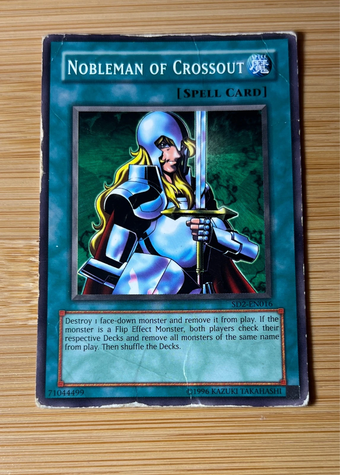 Nobleman of Crossout - Structure Deck: Undead World #SD2-EN016