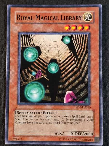 Royal Magical Library - Spellcaster's Judgment #SD6-EN010