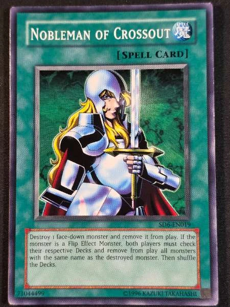 Nobleman of Crossout - Structure Deck: Spellcaster's Judgment #SD6-EN019