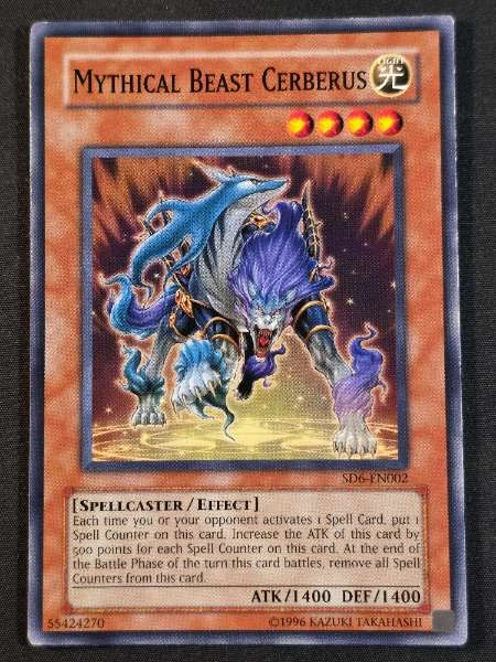 Mythical Beast Cerberus - Structure Deck: Spellcaster's Judgment #SD6-EN002