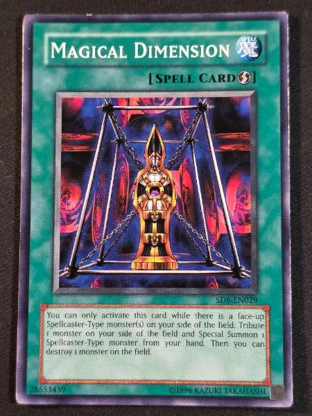 Magical Dimension - Structure Deck: Spellcaster's Judgment #SD6-EN029