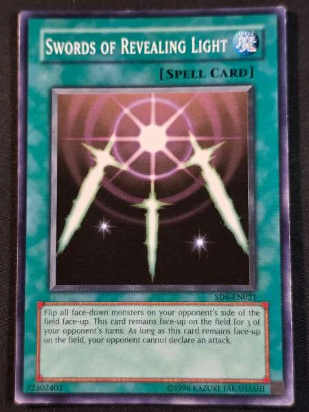 Swords of Revealing Light - Structure Deck: Spellcaster's Judgment #SD6-EN021