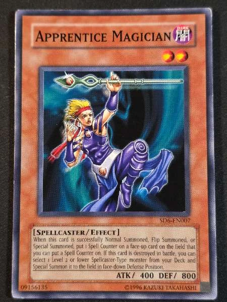 Apprentice Magician - Structure Deck: Spellcaster's Judgment #SD6-EN007