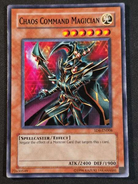 Chaos Command Magician - Structure Deck: Spellcaster's Judgment #SD6-EN008
