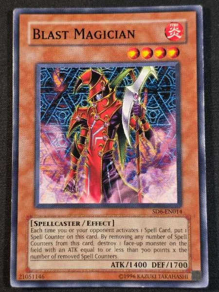 Blast Magician - Structure Deck: Spellcaster's Judgment #SD6-EN014