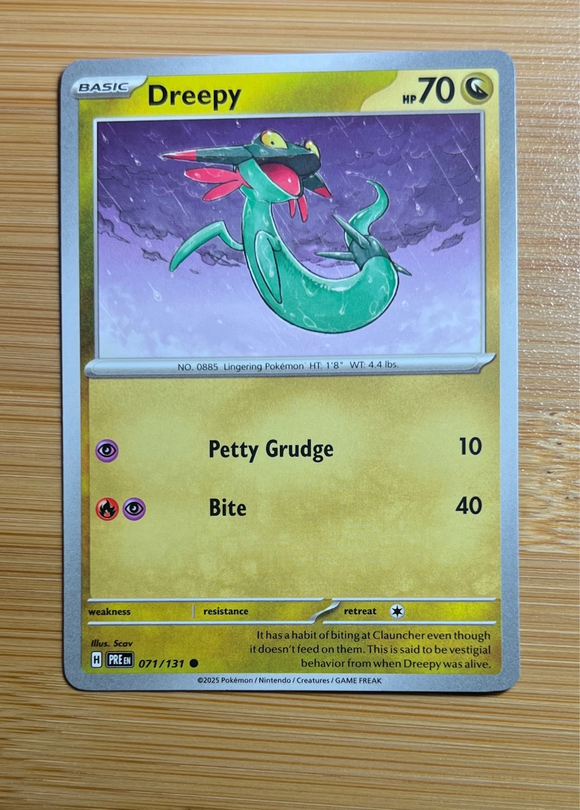 Dreepy - Pokémon Prismatic Evolutions #071/131