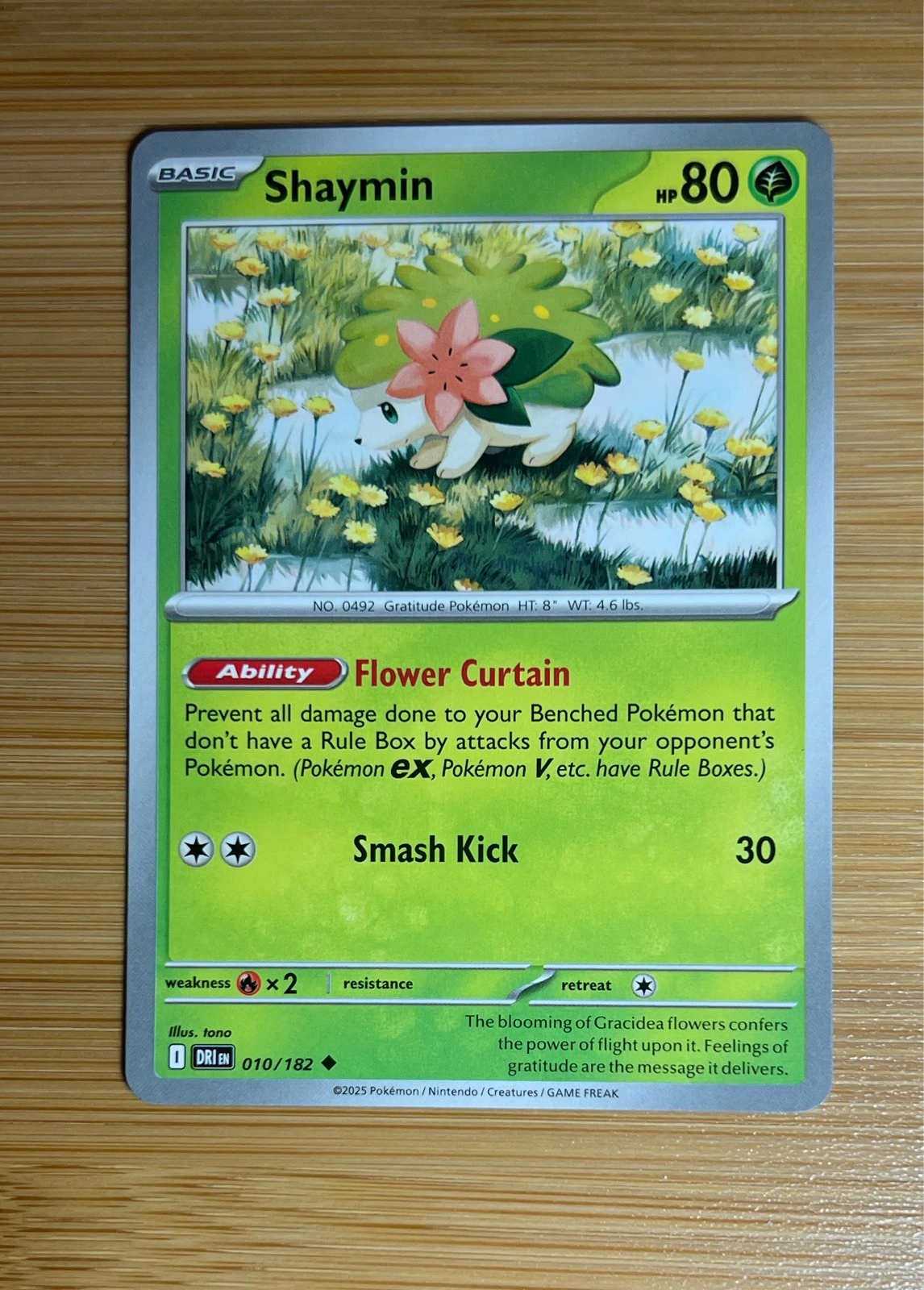 Shaymin - Pokémon Destined Rivals #010/182