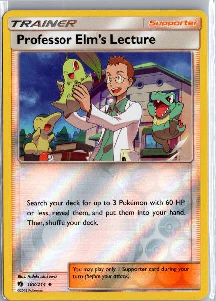 Professor Elm's Lecture - Lost Thunder #188/214