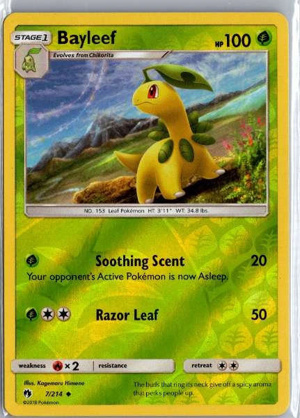 Bayleef - Lost Thunder #7/214
