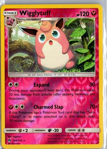 Wigglytuff - Lost Thunder #134/214