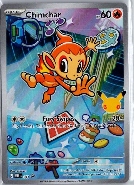 Chimchar - First Partner Pack #041