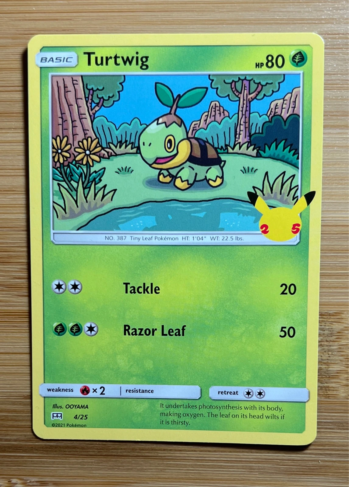 Turtwig - Pokémon Celebrations #4/25