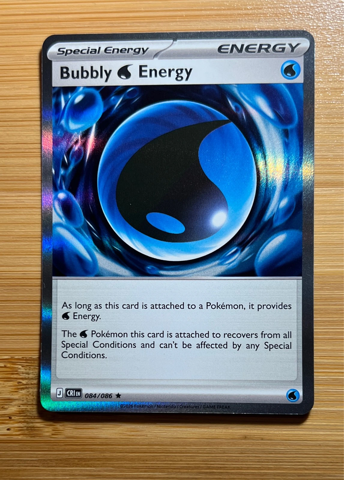 Bubbly Energy - Pokémon Chaos Rising #084/086