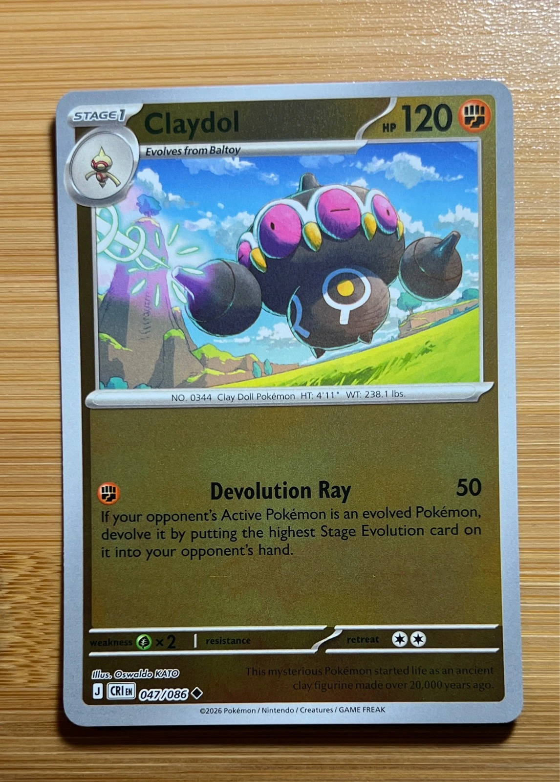 Claydol - Pokémon Chaos Rising #047/086